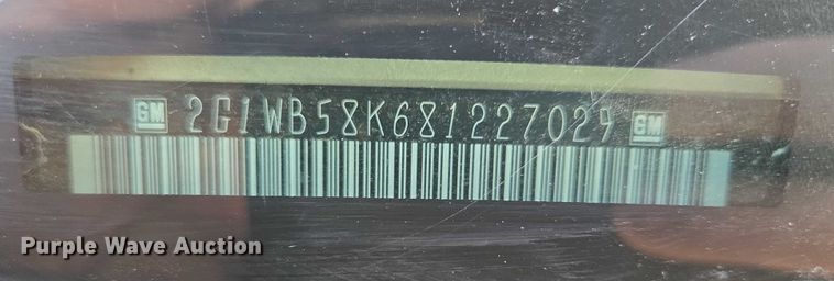 image for item EV5504 2008 Chevrolet Impala 