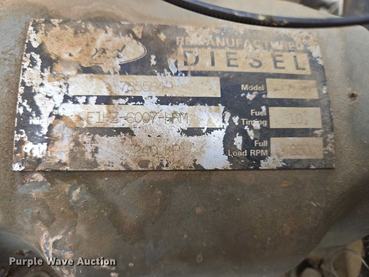 image for item EV5515 1991 Ford LT8000 dump truck