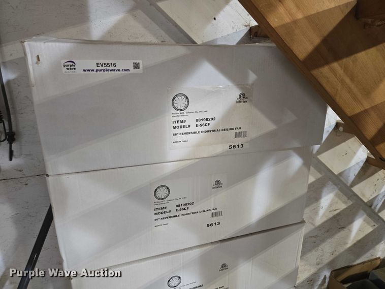 image for item EV5516 (8) Intertek E-56CF ceiling fans