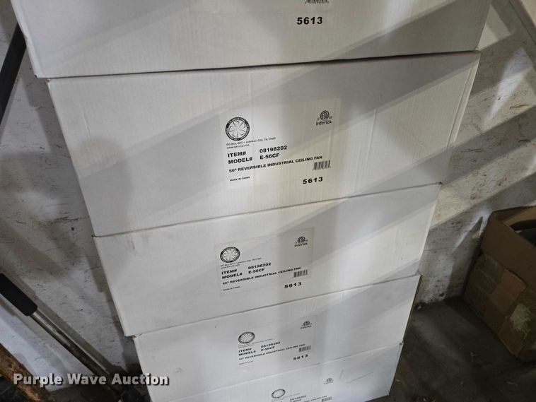 image for item EV5516 (8) Intertek E-56CF ceiling fans