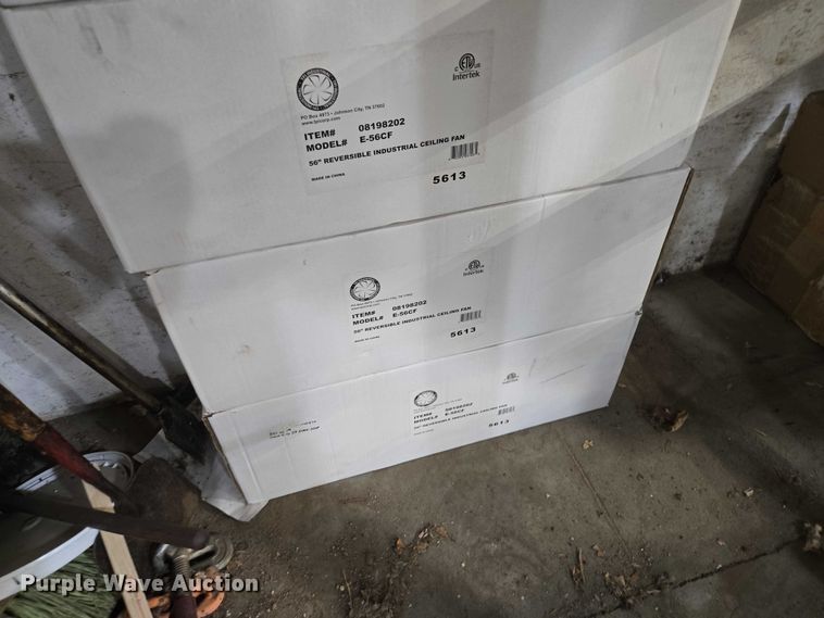 image for item EV5516 (8) Intertek E-56CF ceiling fans