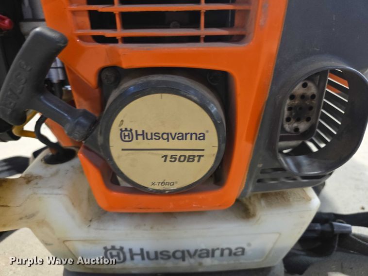 image for item EV5517 2014 Husqvarna 150BT leaf blower