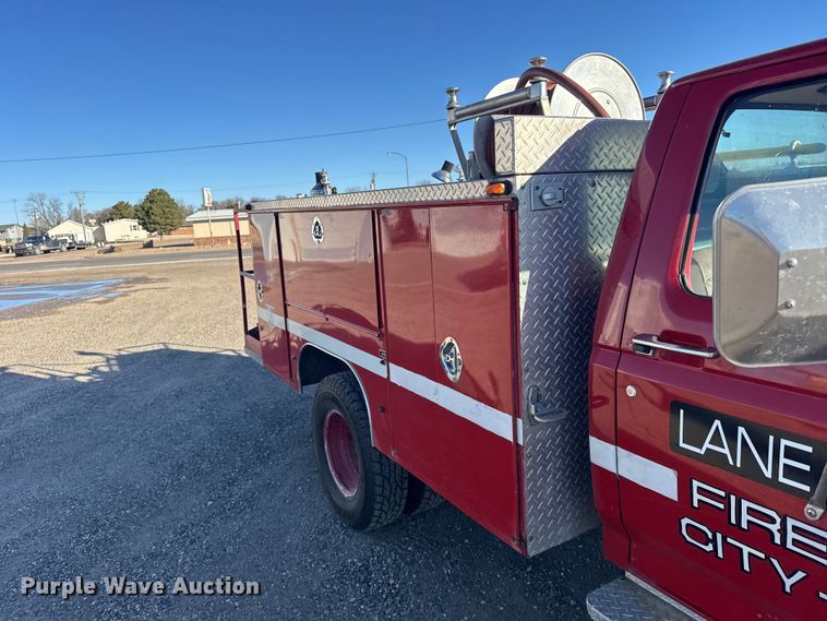 image for item FB0903 1987 Ford F350 brush fire truck
