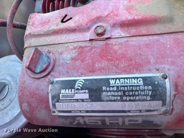 image for item FB0903 1987 Ford F350 brush fire truck