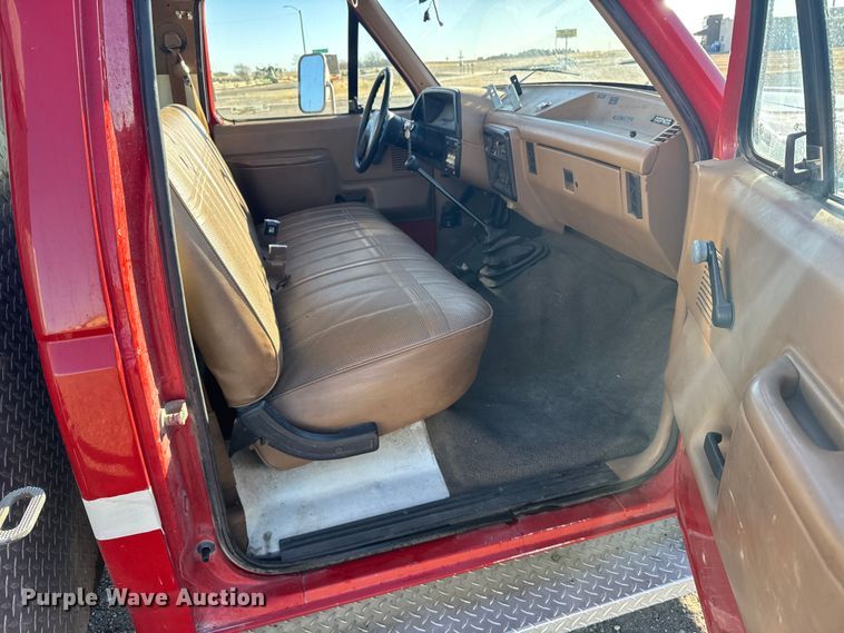 image for item FB0903 1987 Ford F350 brush fire truck