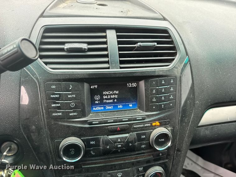 image for item FB0920 2016 Ford Explorer Police SUV