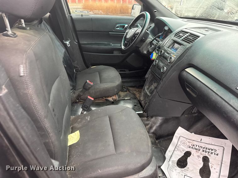 image for item FB0920 2016 Ford Explorer Police SUV