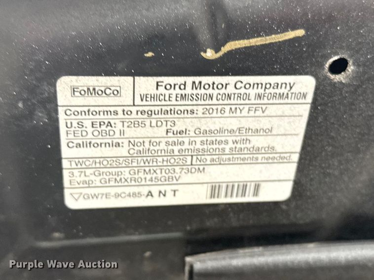 image for item FB0920 2016 Ford Explorer Police SUV