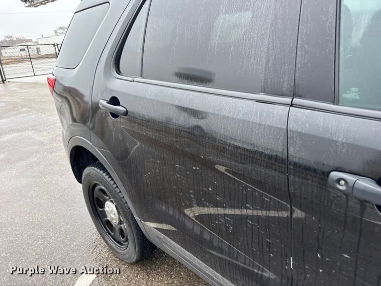 image for item FB0922 2017 Ford Explorer Police SUV