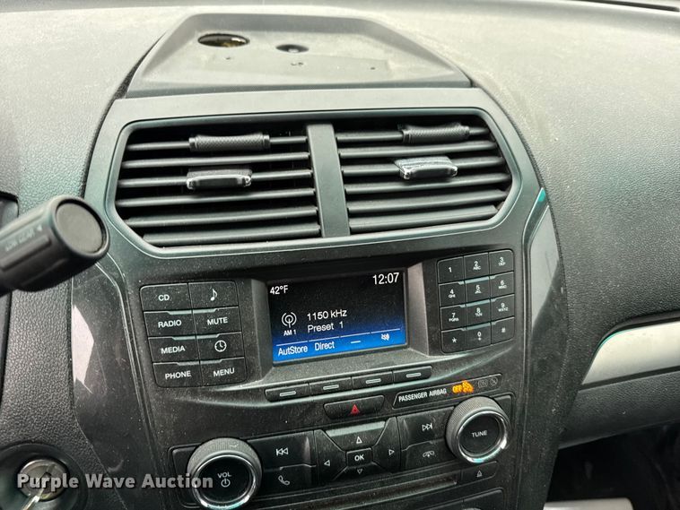 image for item FB0922 2017 Ford Explorer Police SUV