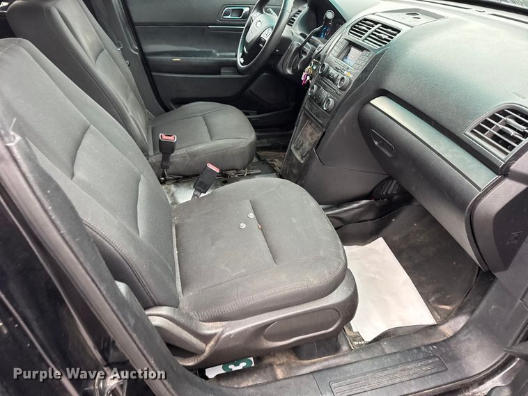 image for item FB0922 2017 Ford Explorer Police SUV