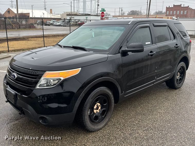 image for item FB0923 2015 Ford Explorer Police SUV