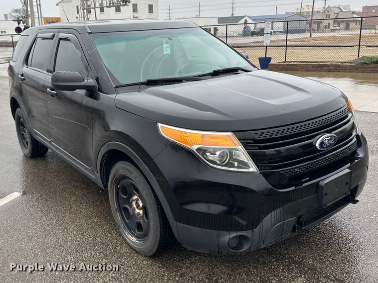 image for item FB0923 2015 Ford Explorer Police SUV