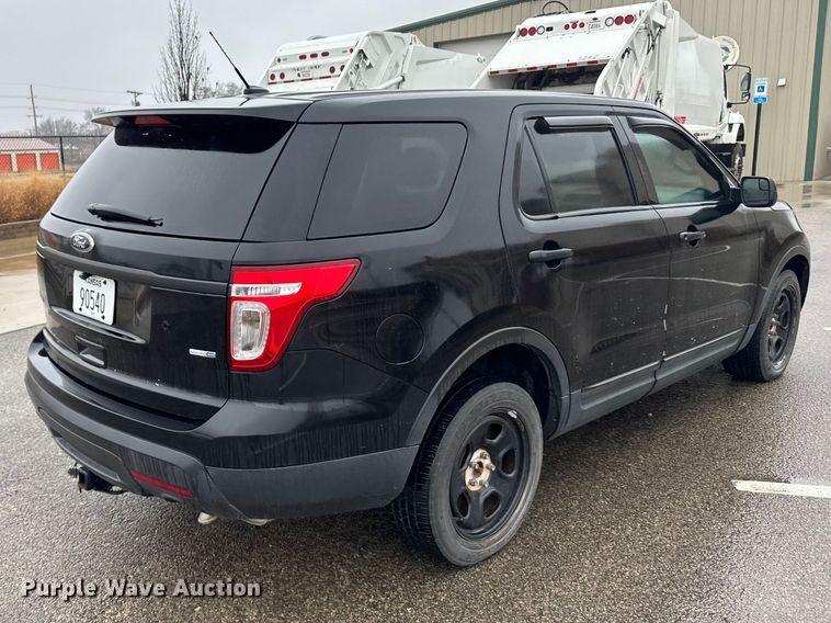 image for item FB0923 2015 Ford Explorer Police SUV