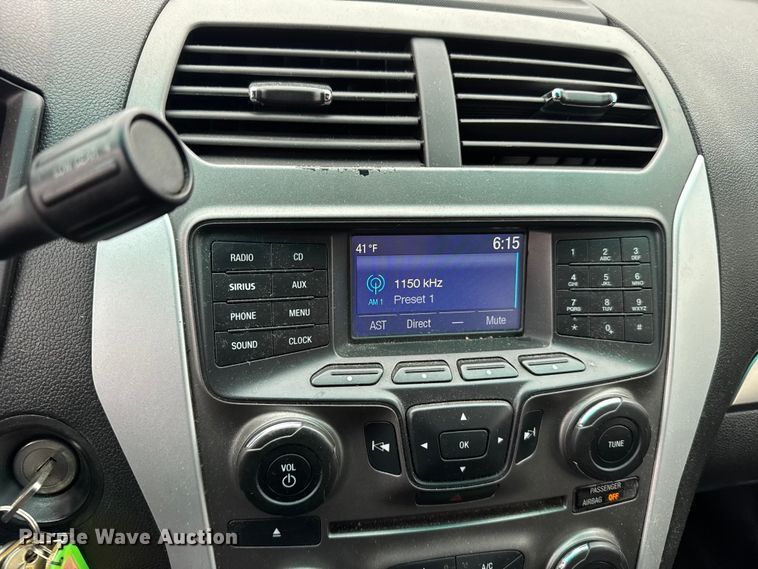 image for item FB0923 2015 Ford Explorer Police SUV