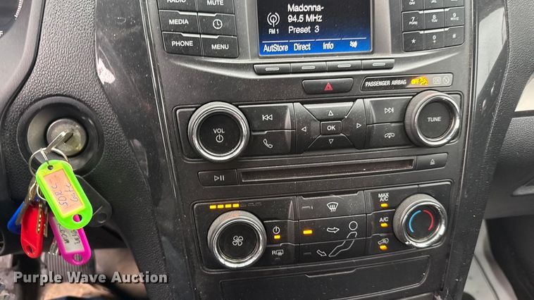 image for item FB0924 2017 Ford Explorer Police SUV