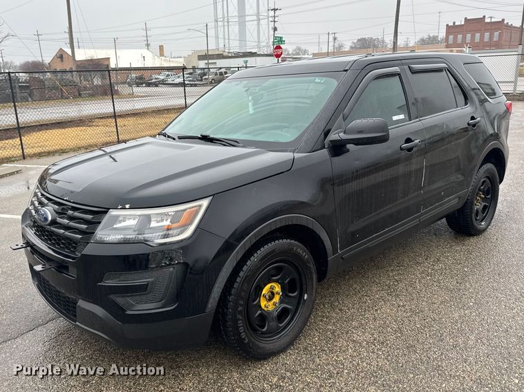 image for item FB0925 2018 Ford Explorer Police SUV