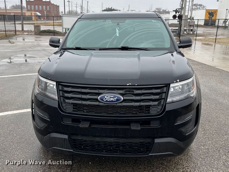 image for item FB0925 2018 Ford Explorer Police SUV