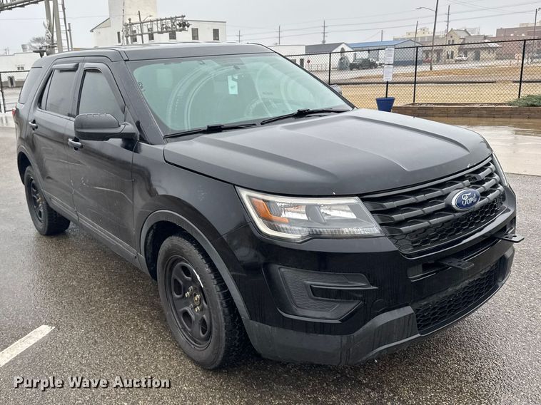 image for item FB0925 2018 Ford Explorer Police SUV