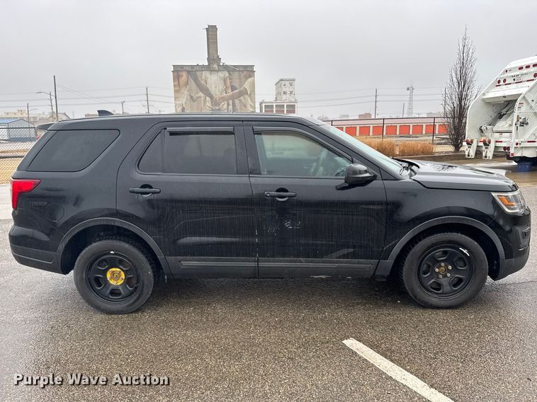 image for item FB0925 2018 Ford Explorer Police SUV