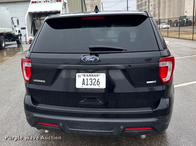 image for item FB0925 2018 Ford Explorer Police SUV