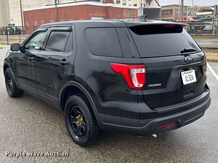 image for item FB0925 2018 Ford Explorer Police SUV