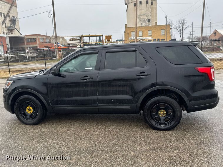 image for item FB0925 2018 Ford Explorer Police SUV