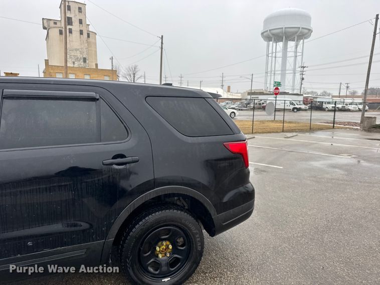 image for item FB0925 2018 Ford Explorer Police SUV