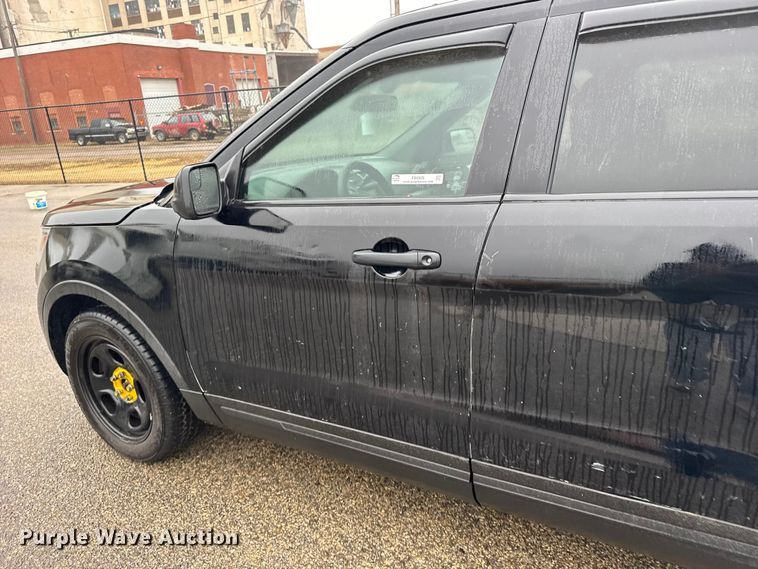 image for item FB0925 2018 Ford Explorer Police SUV