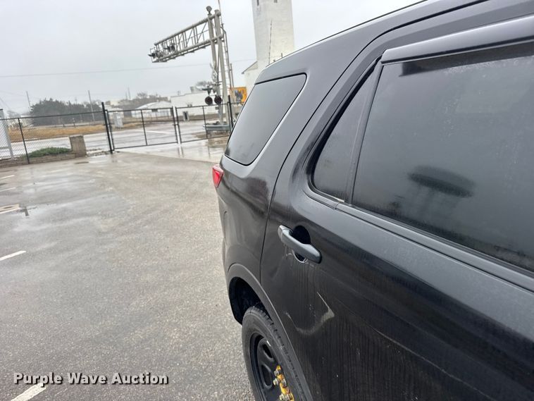 image for item FB0925 2018 Ford Explorer Police SUV