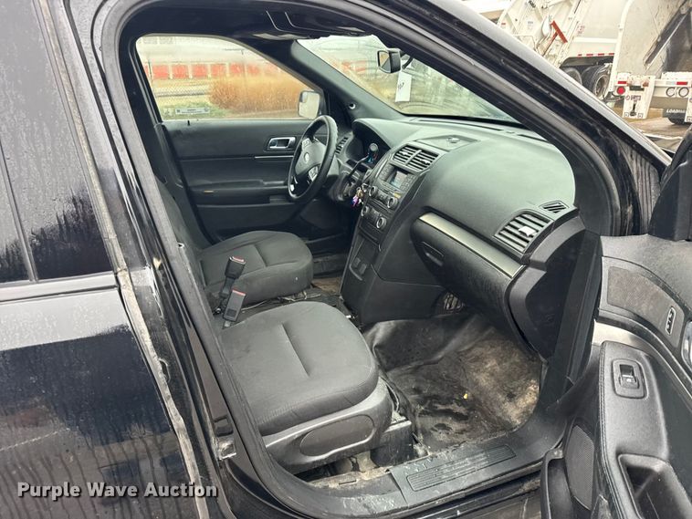 image for item FB0925 2018 Ford Explorer Police SUV