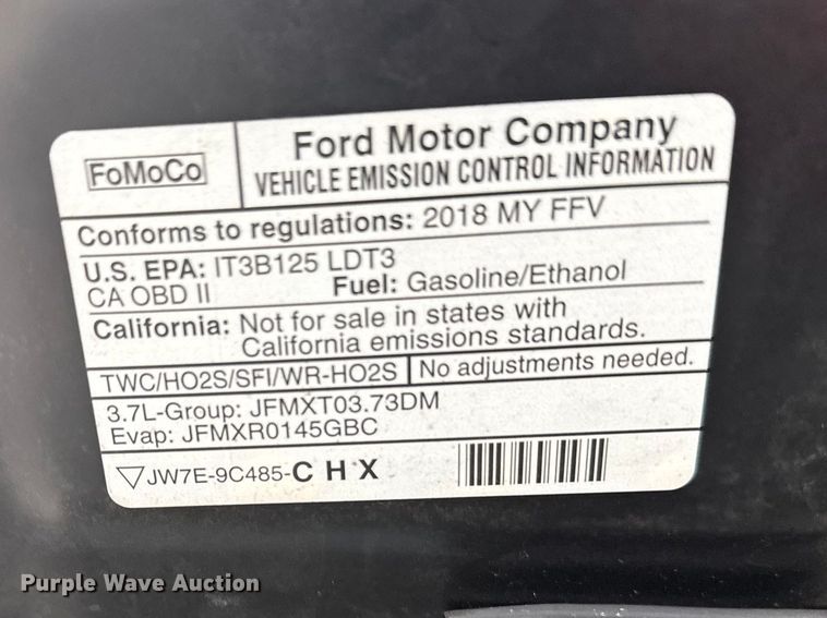 image for item FB0925 2018 Ford Explorer Police SUV