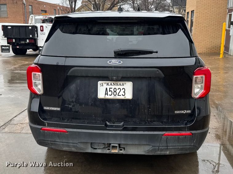 image for item FB0927 2020 Ford Explorer Police SUV