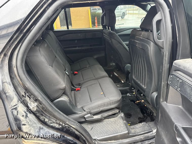 image for item FB0927 2020 Ford Explorer Police SUV