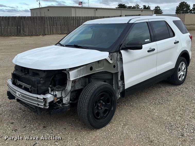 image for item FB0938 2016 Ford Explorer Police Interceptor SUV