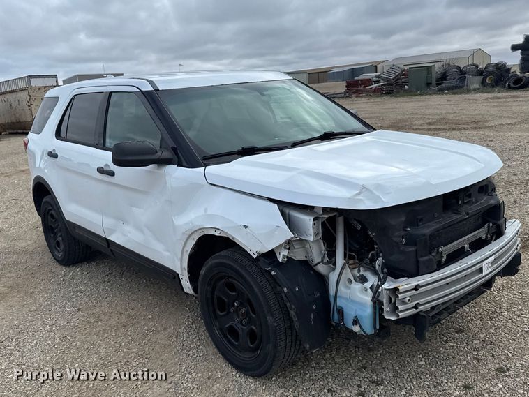 image for item FB0938 2016 Ford Explorer Police Interceptor SUV