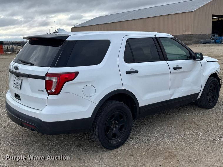 image for item FB0938 2016 Ford Explorer Police Interceptor SUV