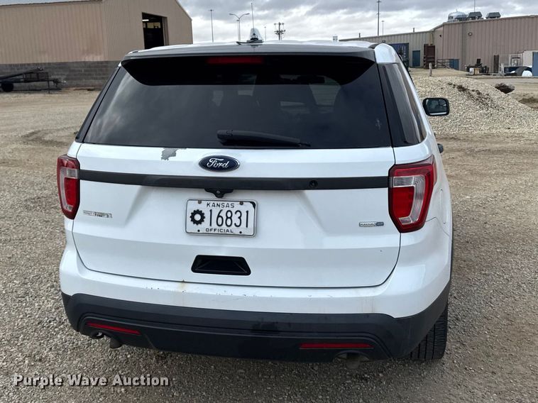 image for item FB0938 2016 Ford Explorer Police Interceptor SUV