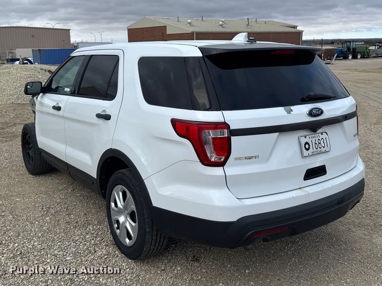 image for item FB0938 2016 Ford Explorer Police Interceptor SUV