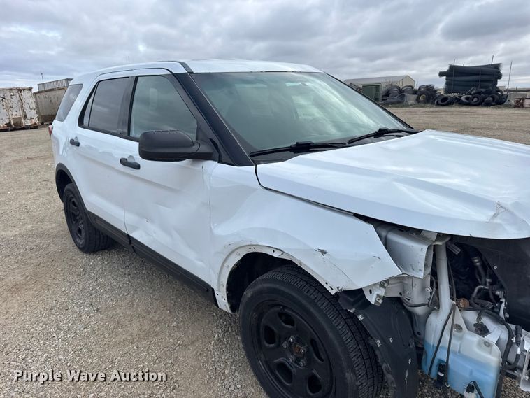 image for item FB0938 2016 Ford Explorer Police Interceptor SUV