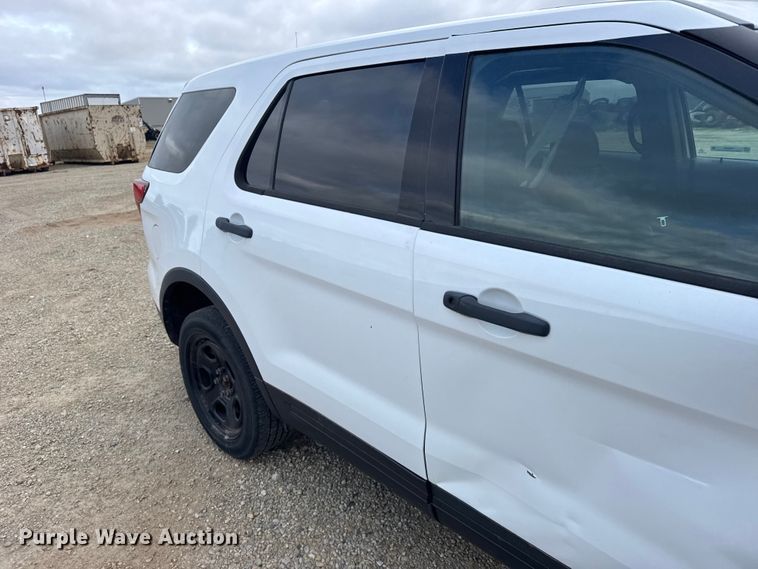 image for item FB0938 2016 Ford Explorer Police Interceptor SUV