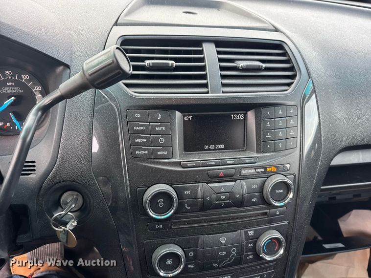 image for item FB0938 2016 Ford Explorer Police Interceptor SUV