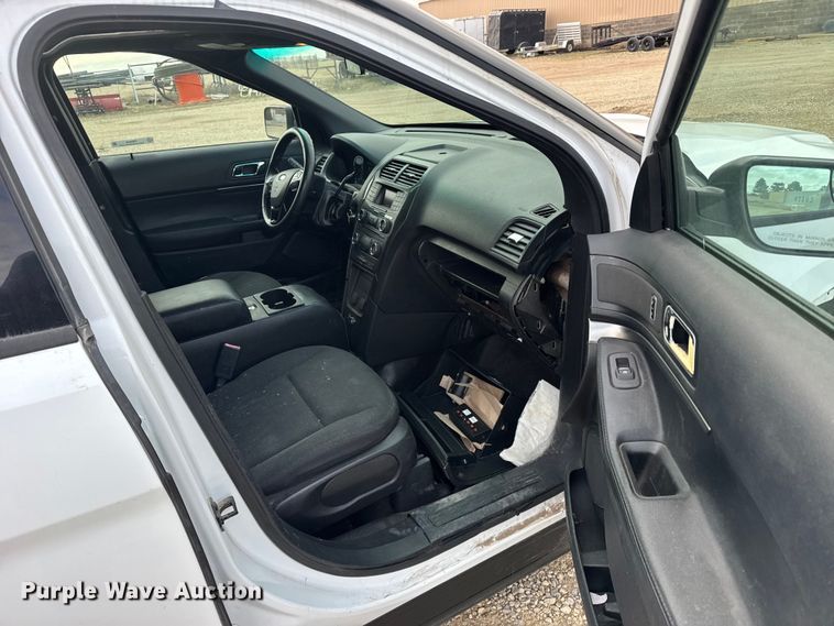 image for item FB0938 2016 Ford Explorer Police Interceptor SUV