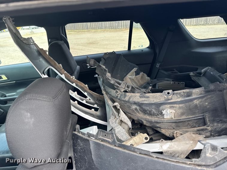 image for item FB0938 2016 Ford Explorer Police Interceptor SUV