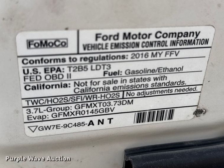 image for item FB0938 2016 Ford Explorer Police Interceptor SUV