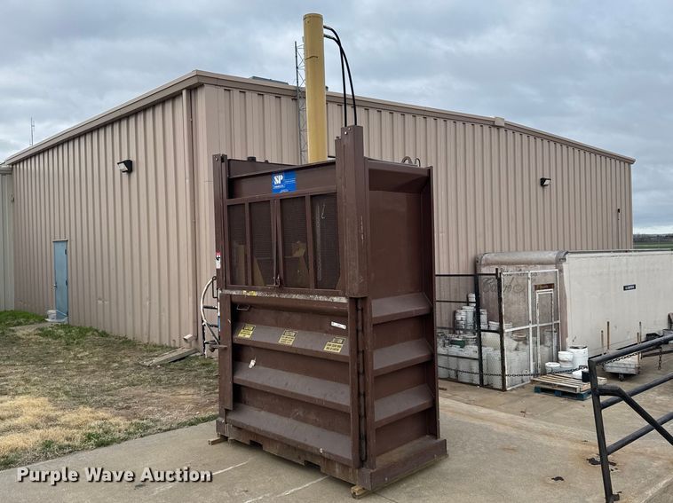 image for item FB0943 SP industries VB-60-E cardboard baler