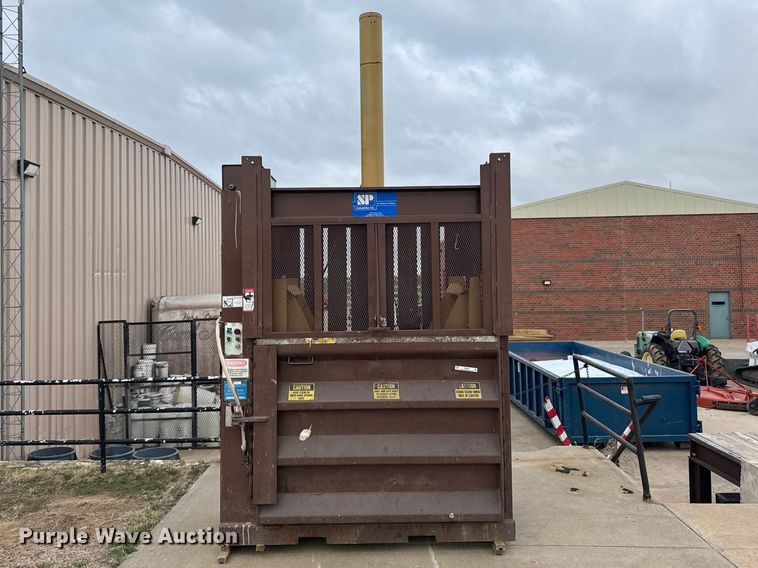 image for item FB0943 SP industries VB-60-E cardboard baler