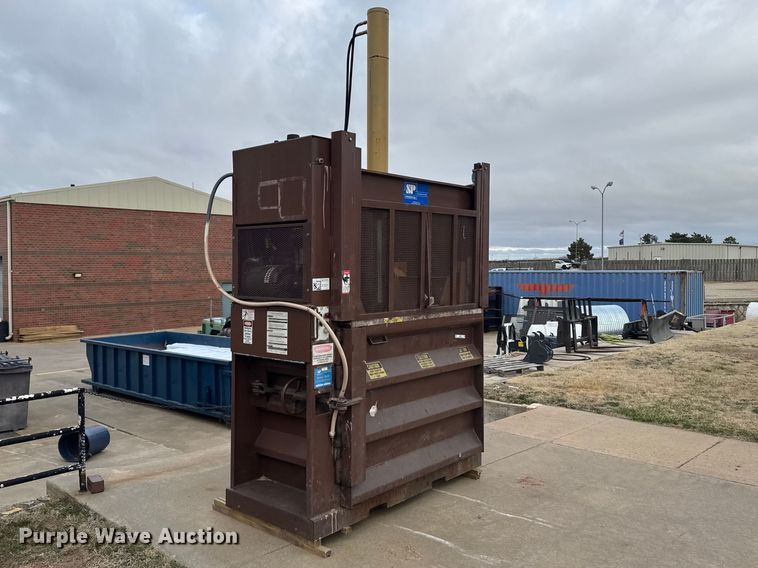 image for item FB0943 SP industries VB-60-E cardboard baler