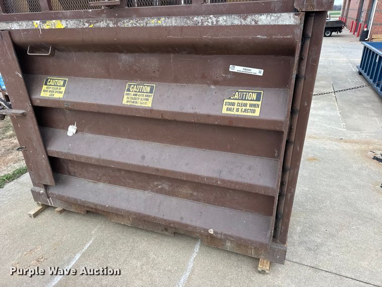 image for item FB0943 SP industries VB-60-E cardboard baler