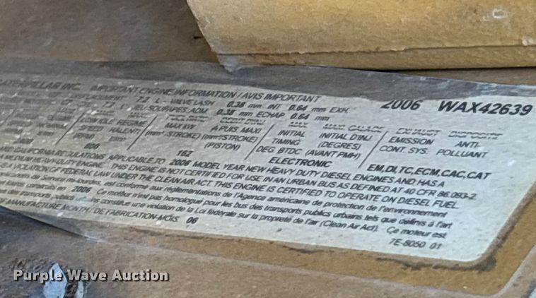 image for item FB3135 2008 Freightliner B2 school bus